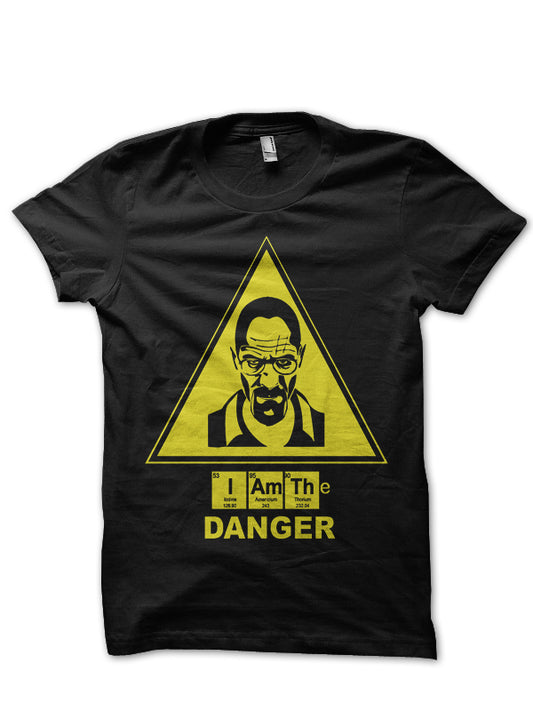 Caution Bad Ahead Black Tee