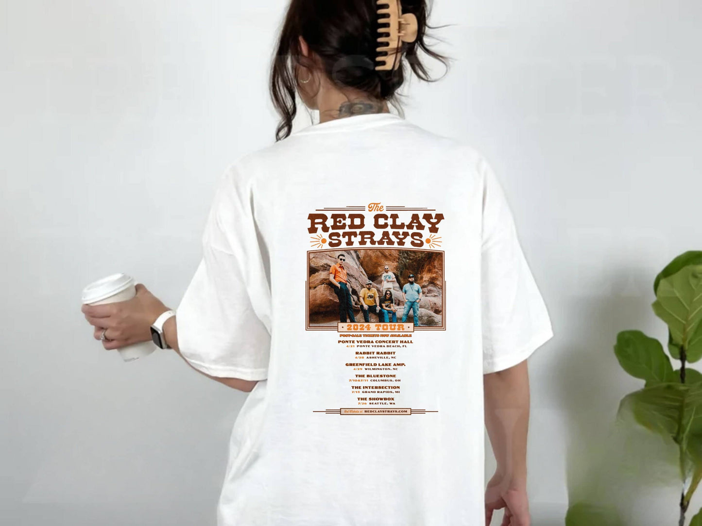 Red Clay Strays Tour Shirt 2024 - Official Merch Tee