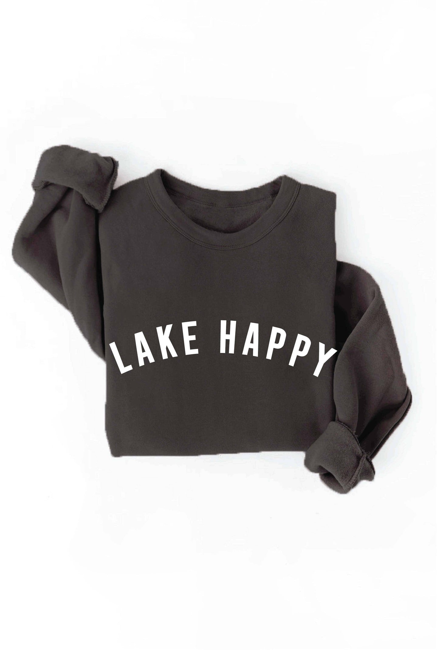 Lake Happy Graphic Sweatshirt
