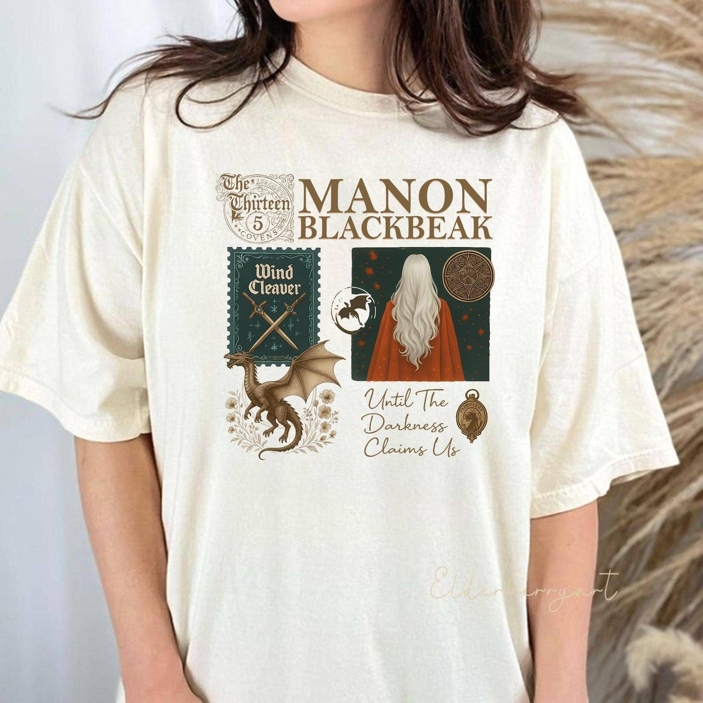 Manon Blackbeak Throne of Glass Tee Shirt
