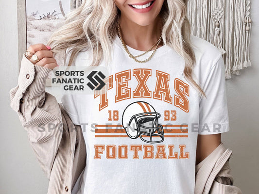 Texas Football University Vintage Tee