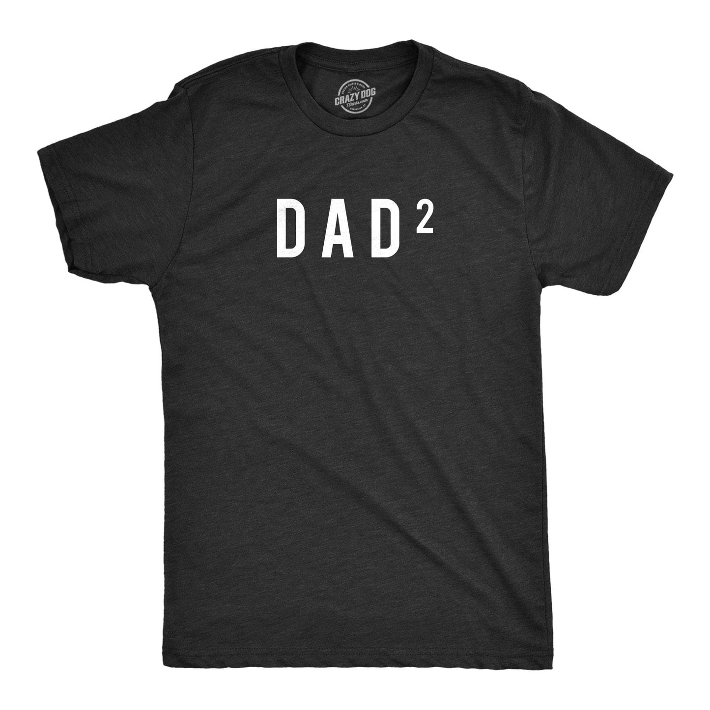Dad To the Second Men's Tshirt Father's Day Graphic Tee