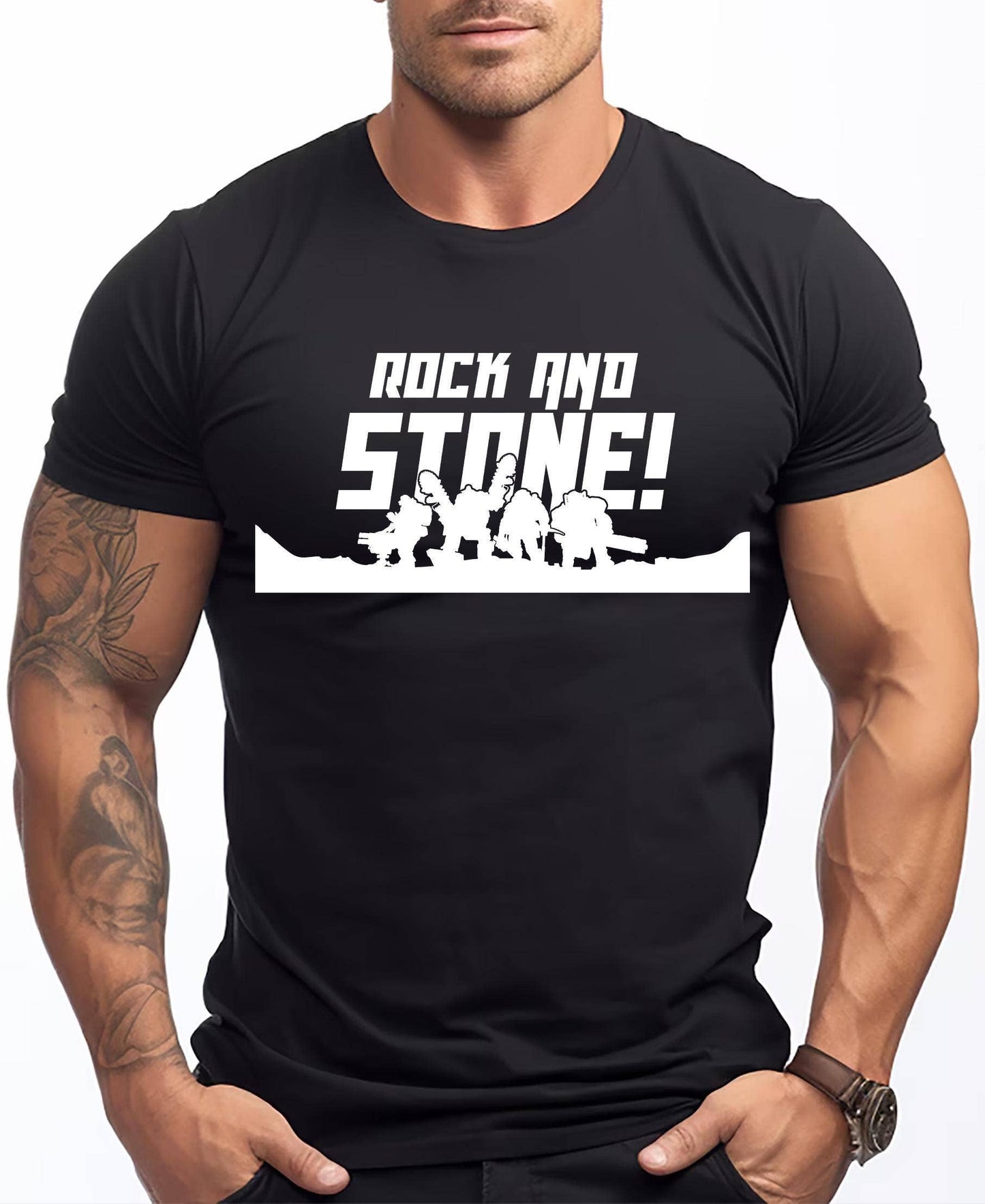 Deep Rock Galactic T-Shirt - Rock and Stone Gamer Gift Tee