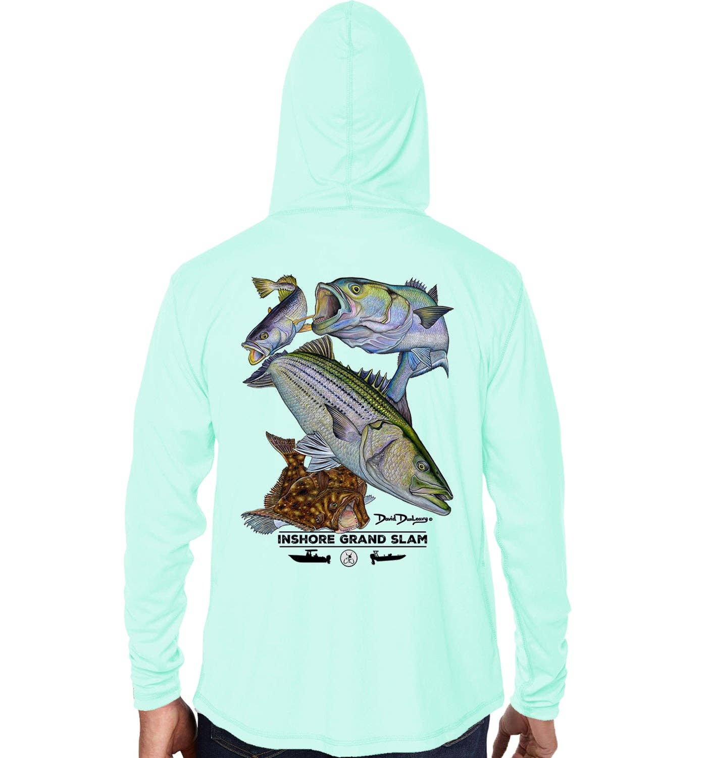 Men's Inshore Grand Slam Seagrass Performance Hoodie