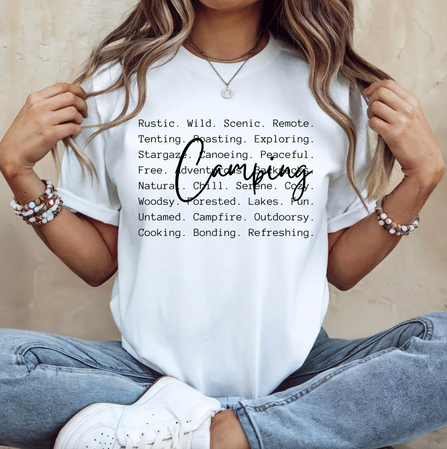 Camping Words Tee