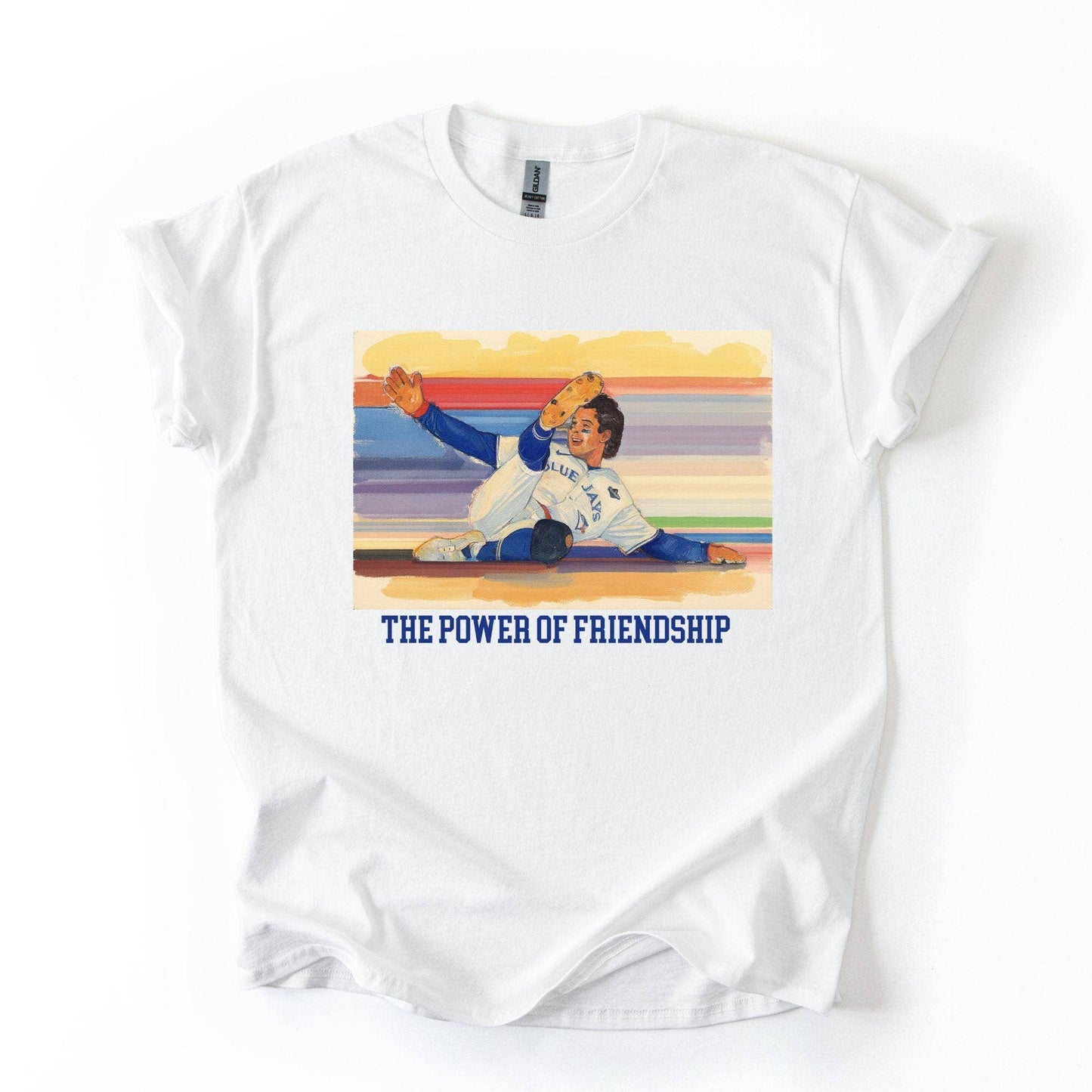 Ernie Clement World Series Slide T-Shirt Blue Jays