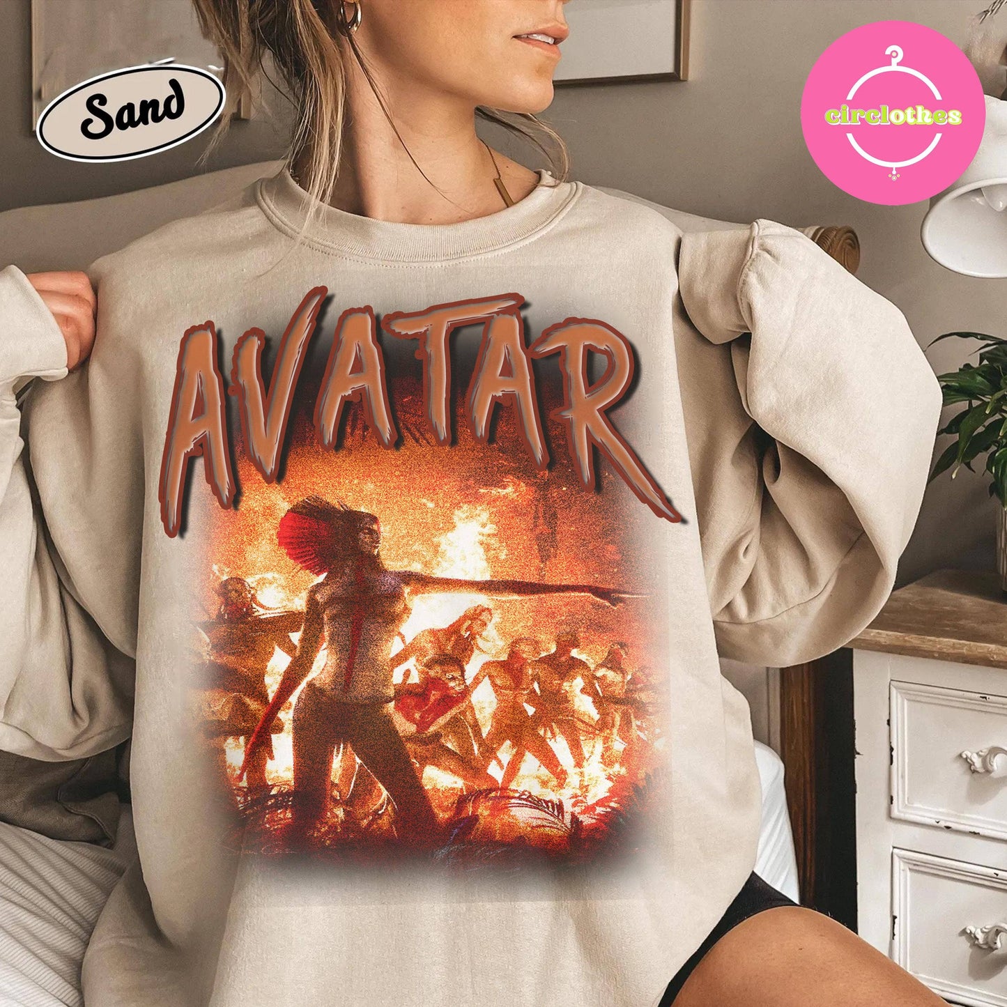 Fire & Ash Movie Graphic Pullover Hoodie