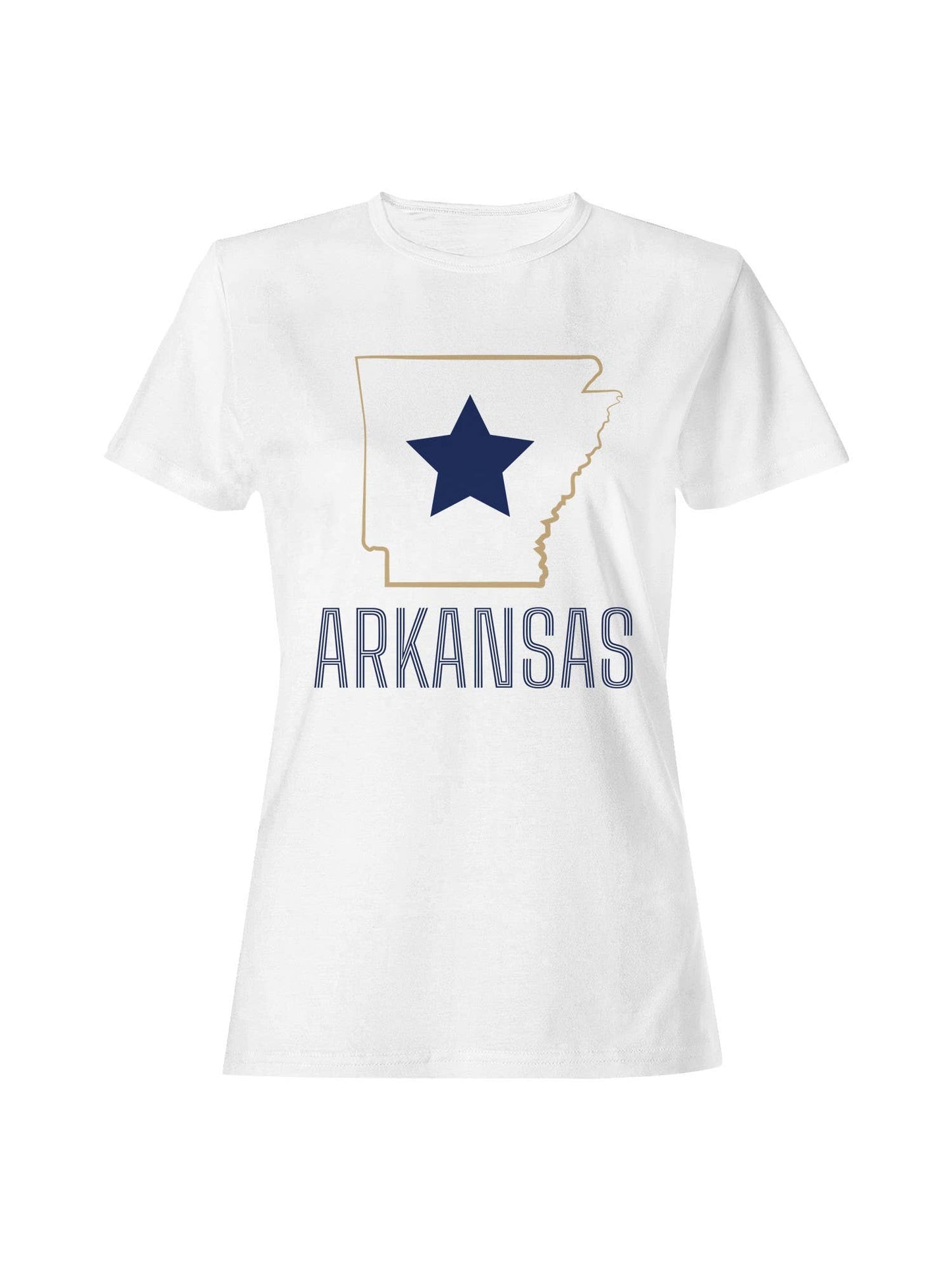 Arkansas State Outline Art Women's T-Shirt