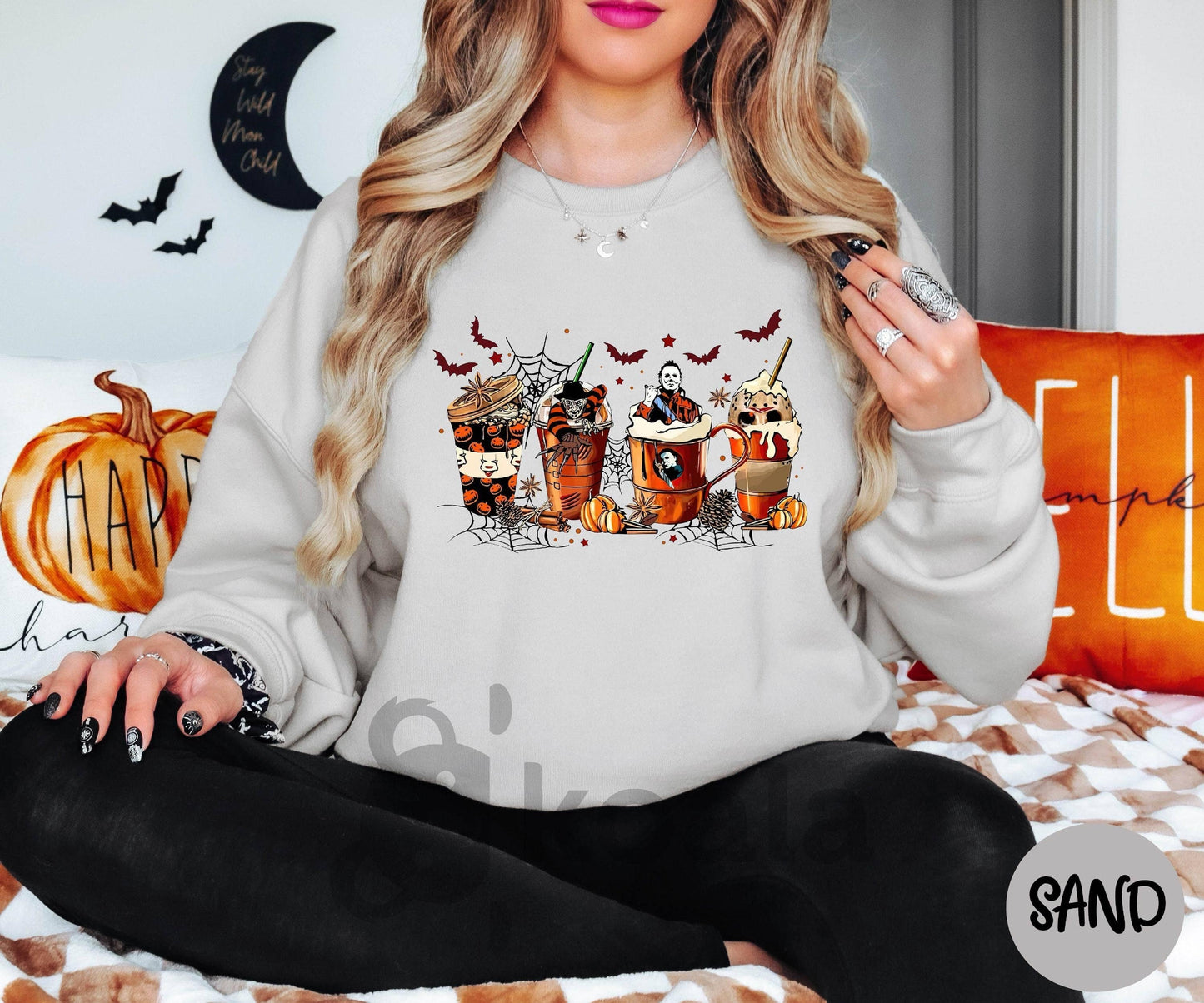 Cute Halloween Michael Myers Horror Movie Sweatshirt