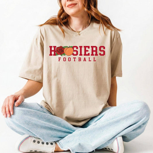 Indiana Rose Bowl and P Bowl Champs Football Tee