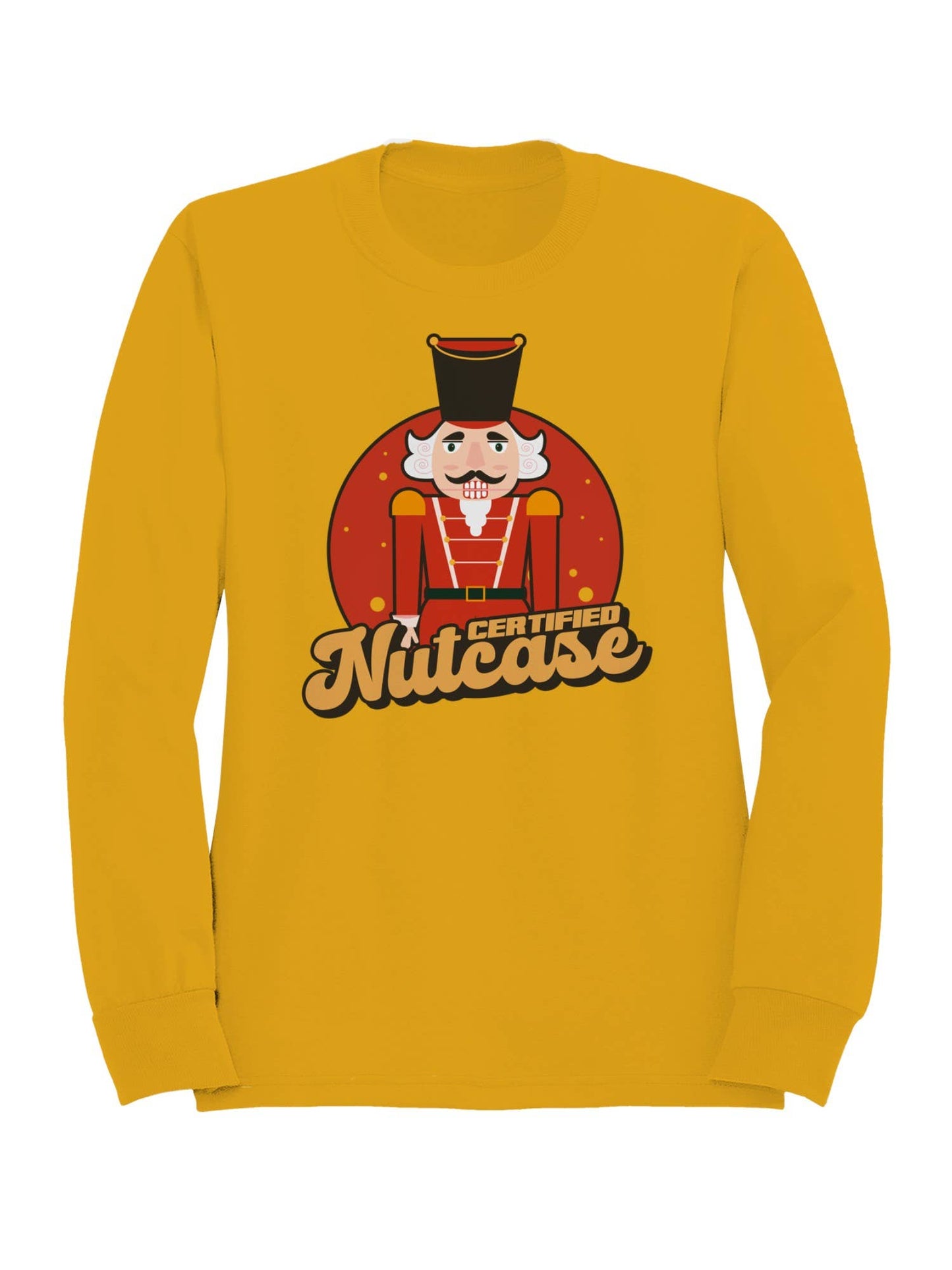 Certified Nutcase Nutcracker Design Men's Sweatshirt