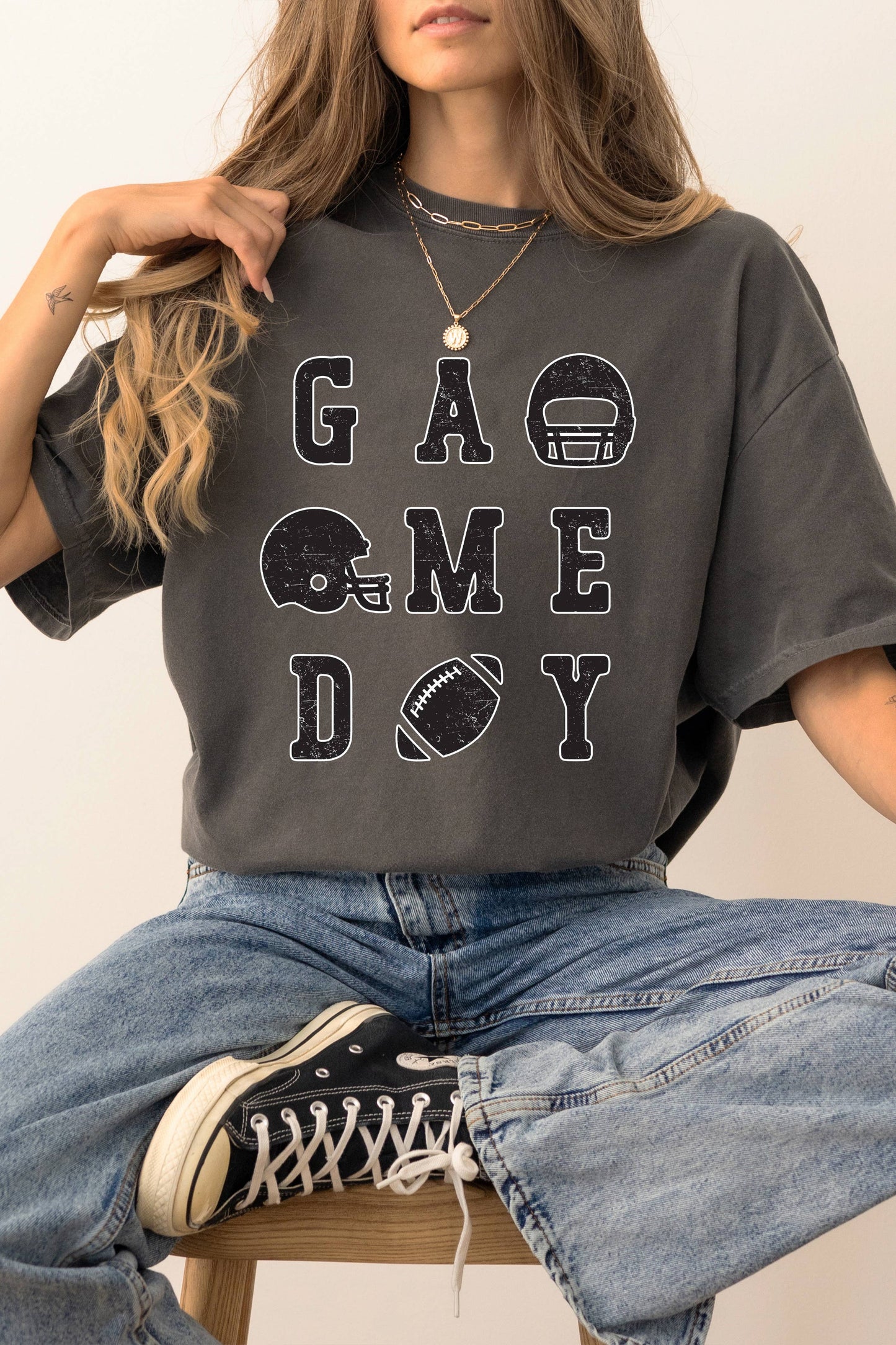Game Day Collage Graphic Tee