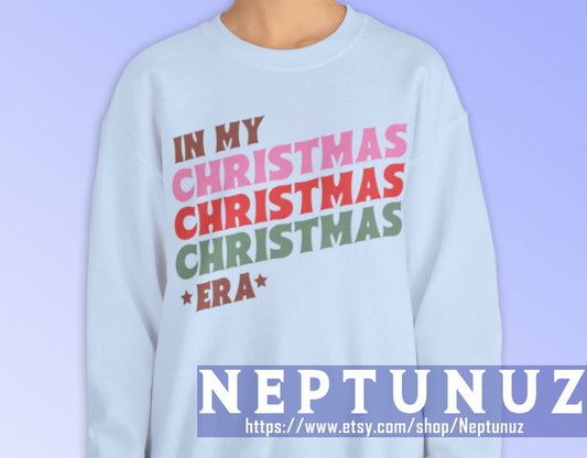 Christmas Era Funny Santa's Ugly Sweatshirt For Men and Wome