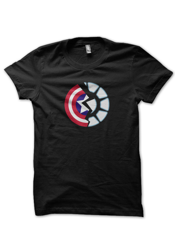 Reactor Shield Black Tee