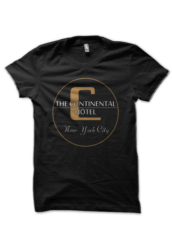 The Continental Black T-Shirt