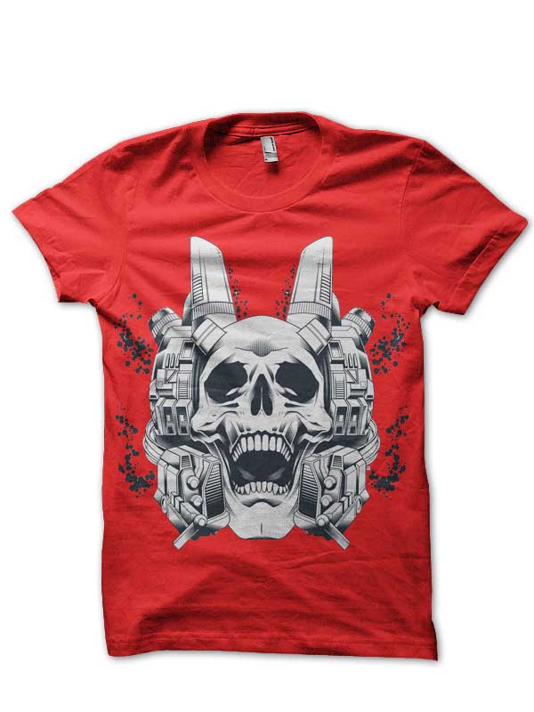 Robot Skull T-Shirt