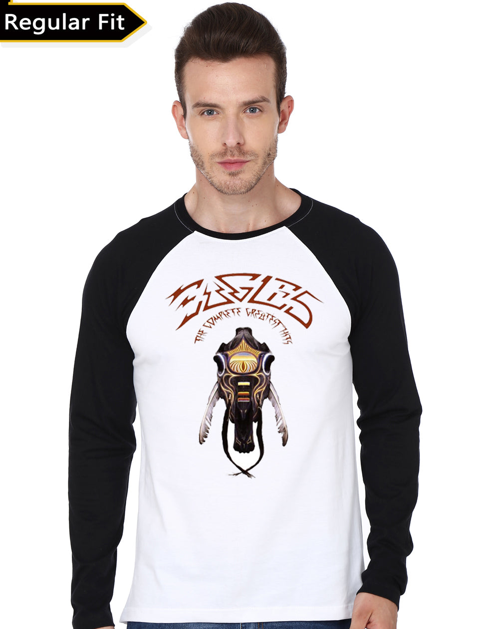 Customize Raglan Full Sleeve T-Shirt