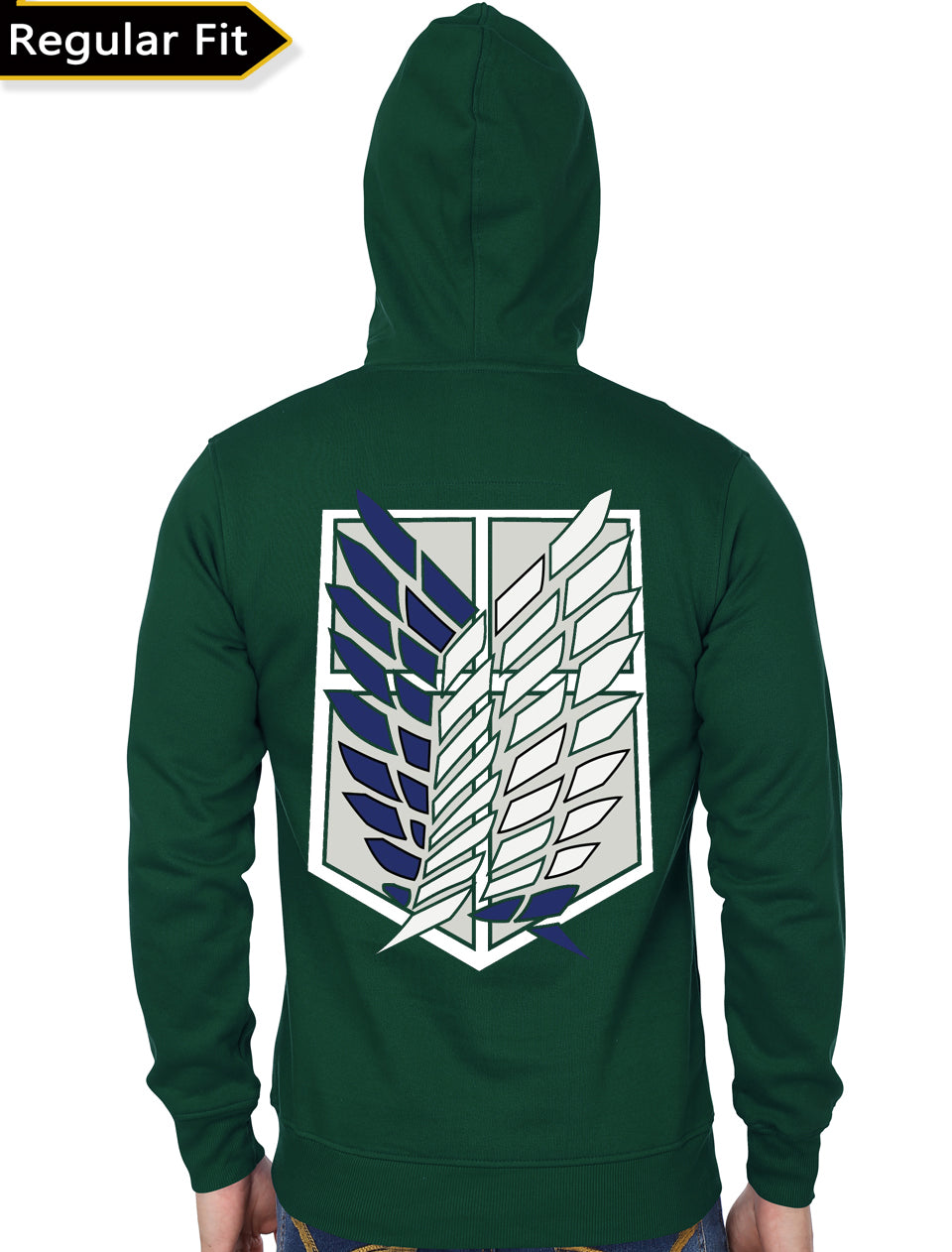 Attack On Titan Dark Green Hoodie