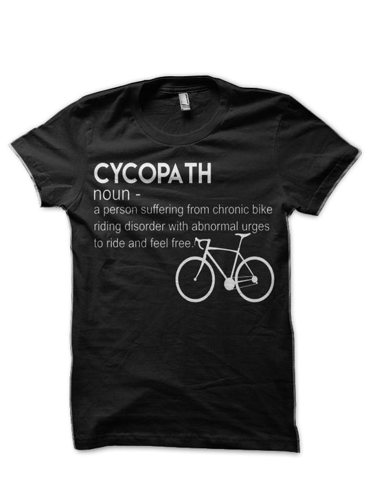 Funny Cycling Design Cycopath Noun T-Shirt