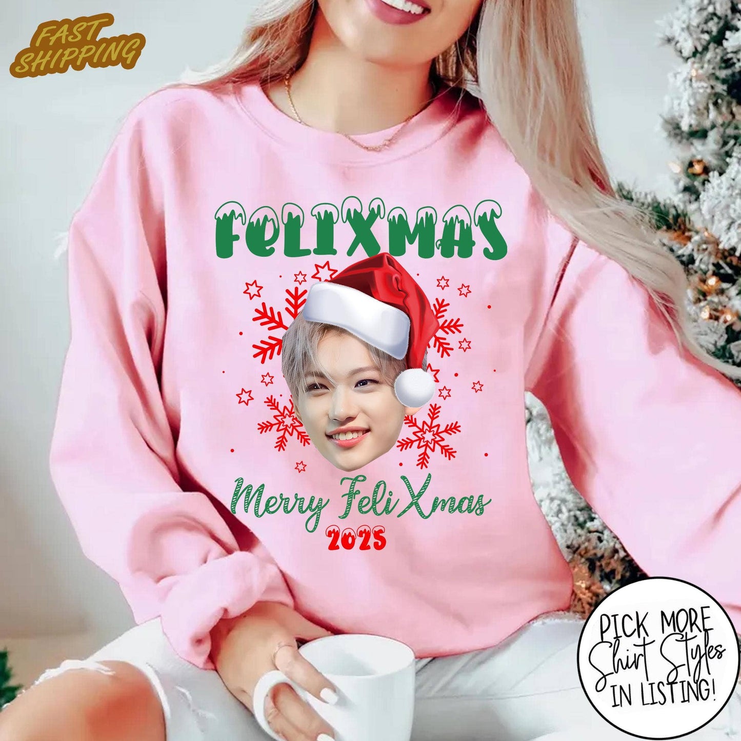 Stray Kids Merry Christmas 2025 Xmas Shirt