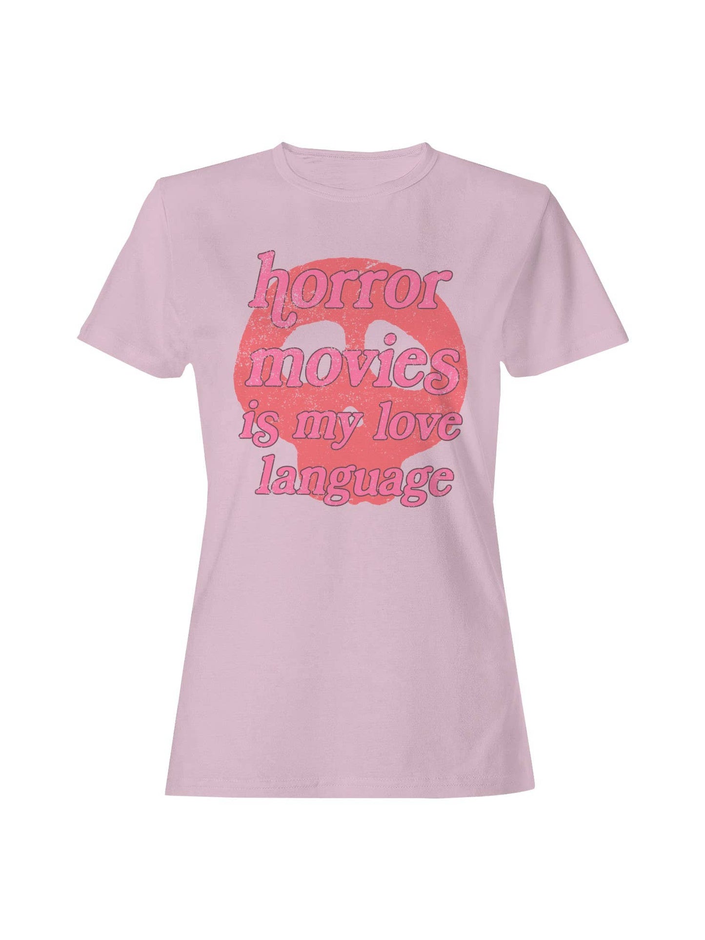 Horror Movies Love Language Women's T-Shirt