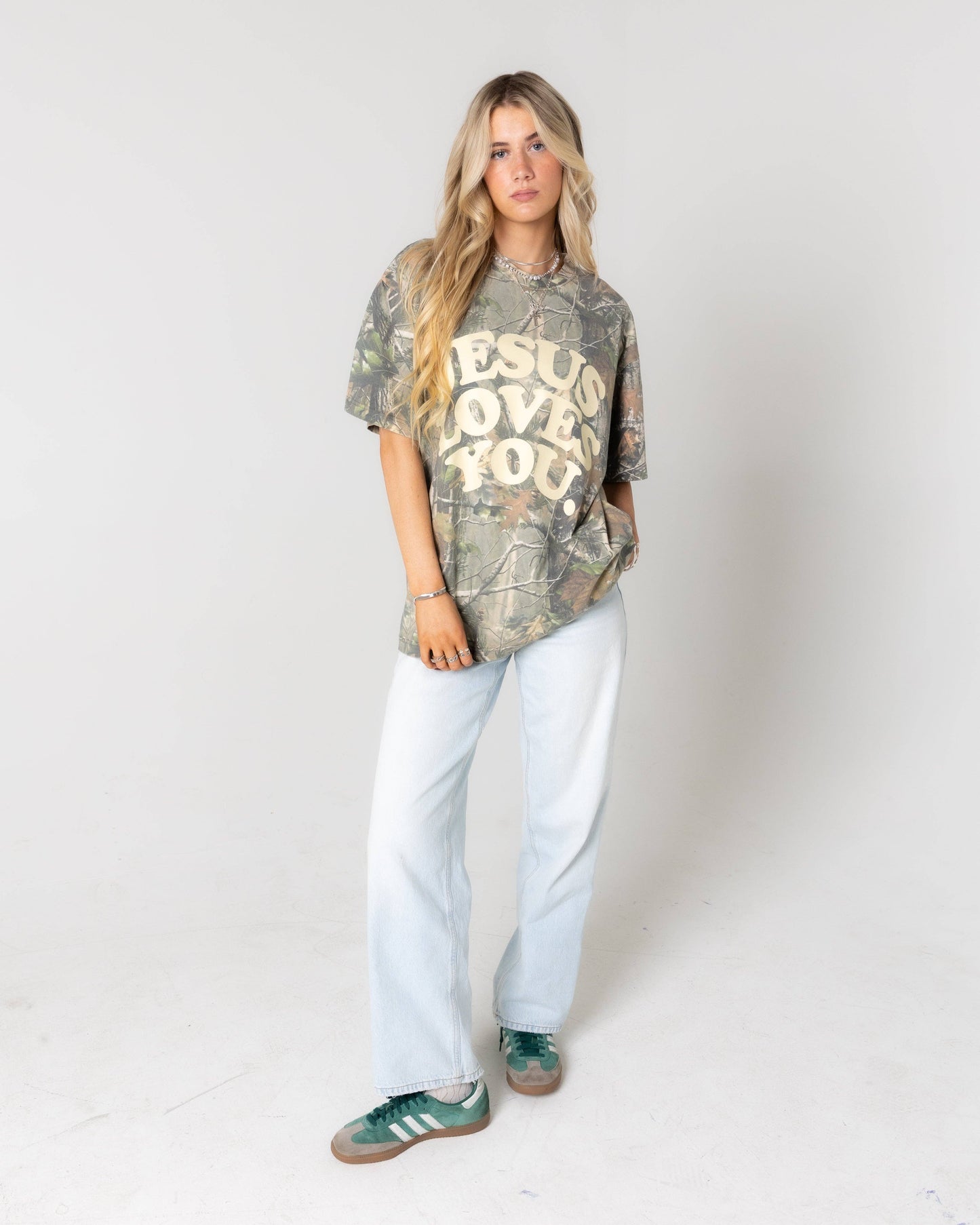 Lmtd || Heavyweight Camo Tee || Oversized {Ready To Ship}