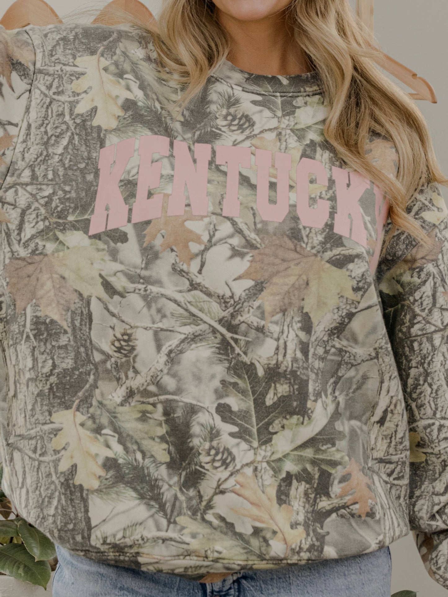 Kentucky Filled Gault Camo Sweatshirt