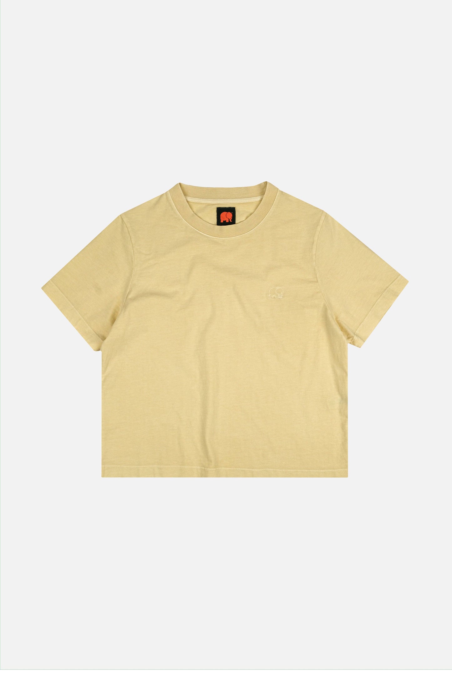 Women’S Essential Pigment T-Shirt White Jade
