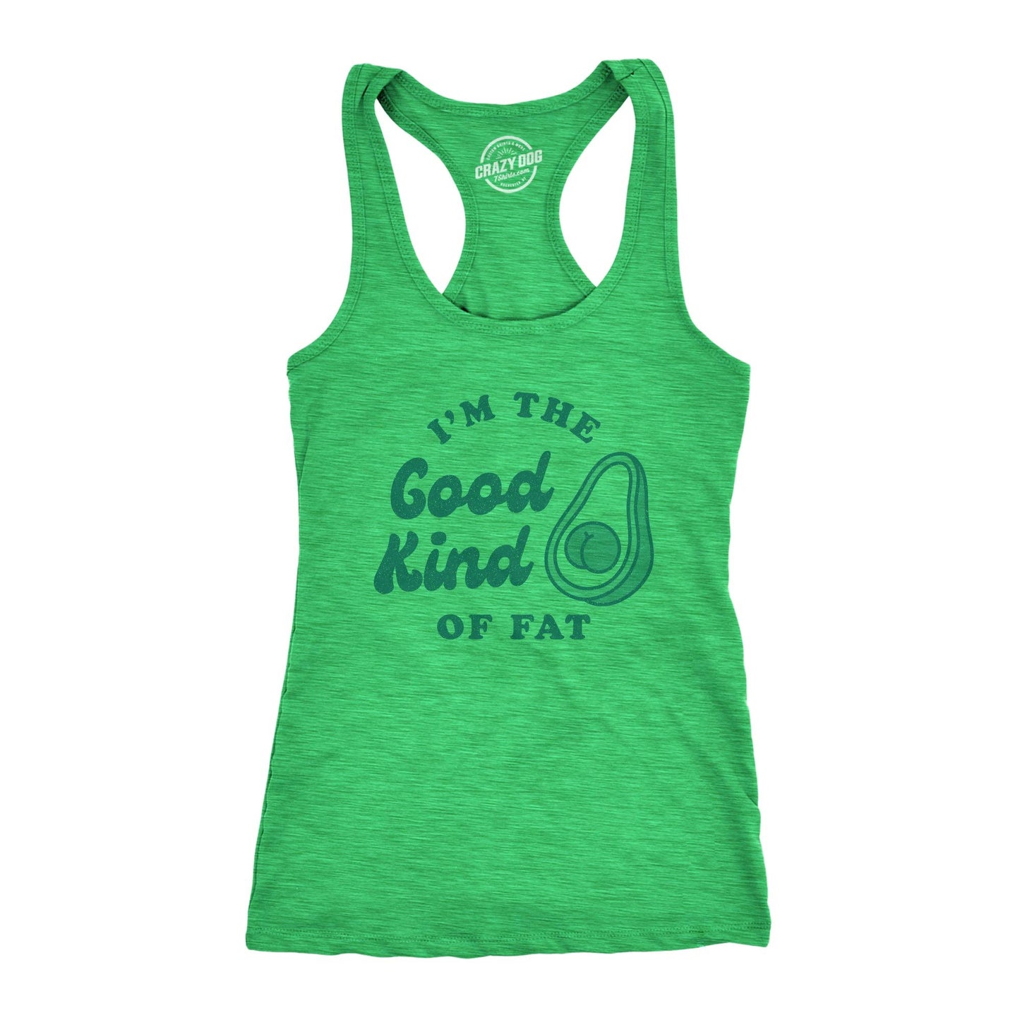 I'm the Good Kind of Fat Women's Tank Top Fitness Graphic