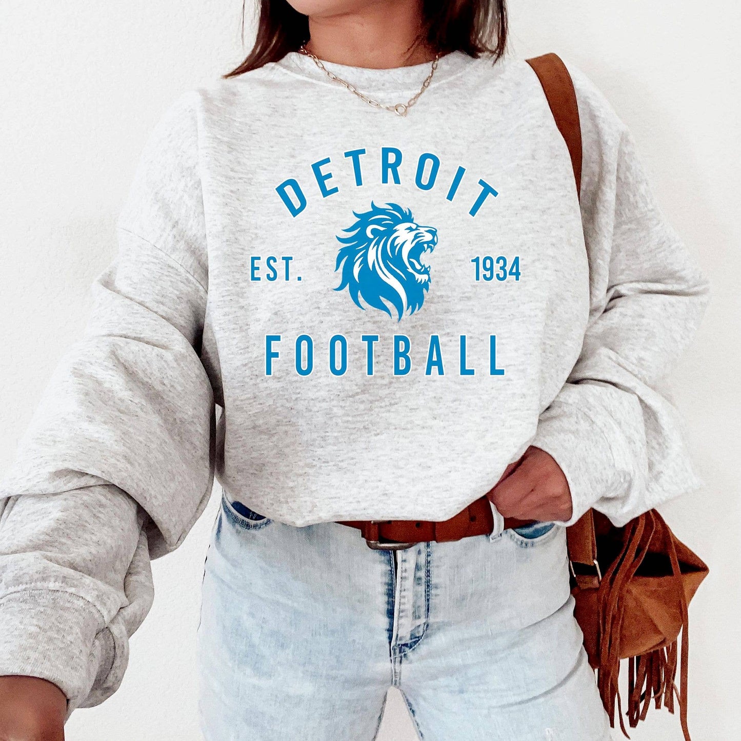 Detroit Lions Football Sweatshirt - Perfect Gift For F