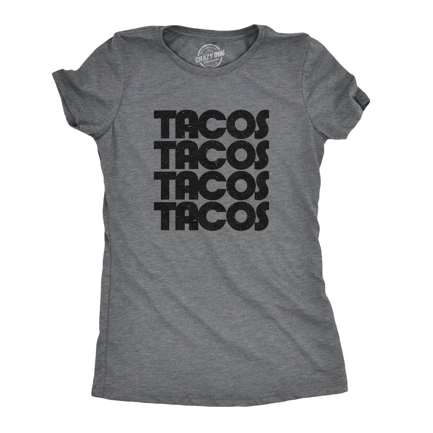 Tacos Tacos Tacos Women's Tshirt Cinco De Mayo Graphic Tee