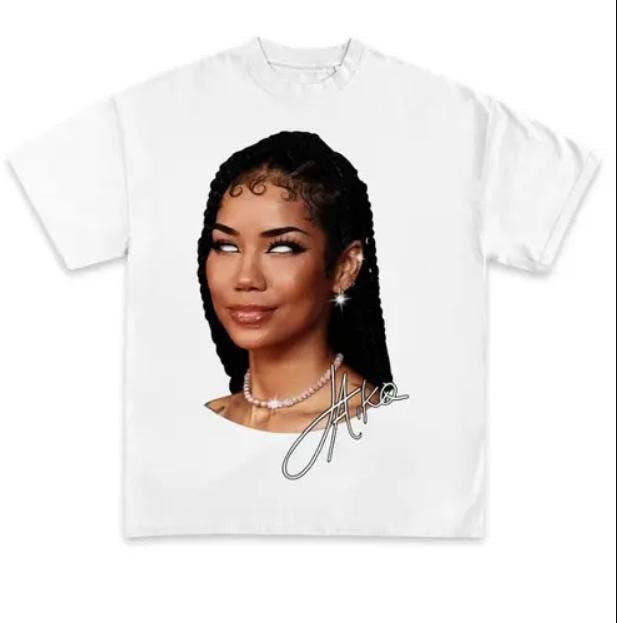 Jhene Aiko Retro Face Music Artist Graphic T-Shirt