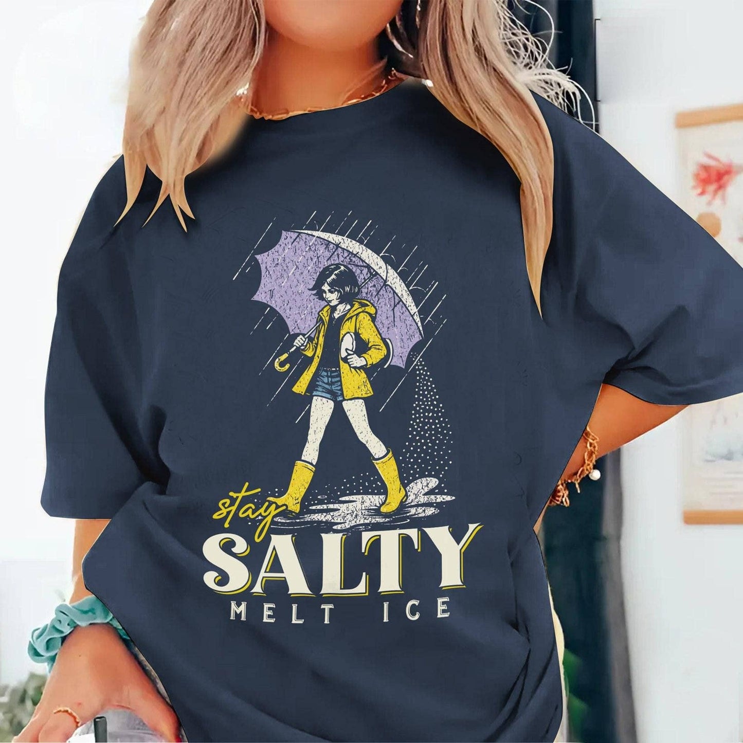 No Ice Shirt Stay Salty Pro Immigration Abolish Ice