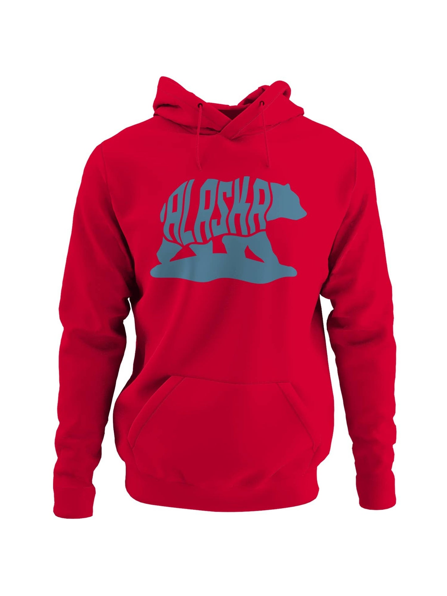 Alaska Bear Silhouette  Men's Hoodie
