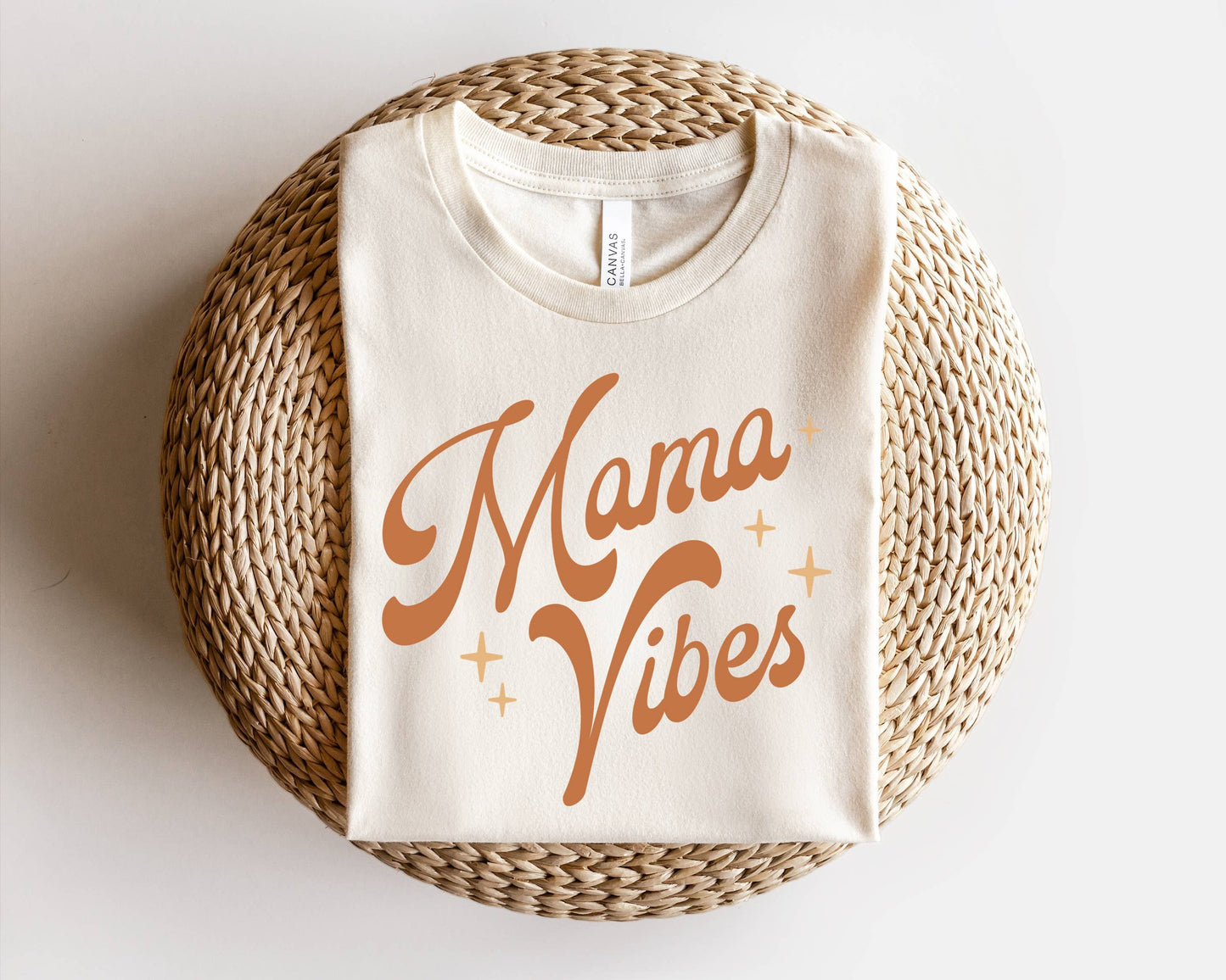 Mama Vibes Retro Graphic Tee | Mama Tee