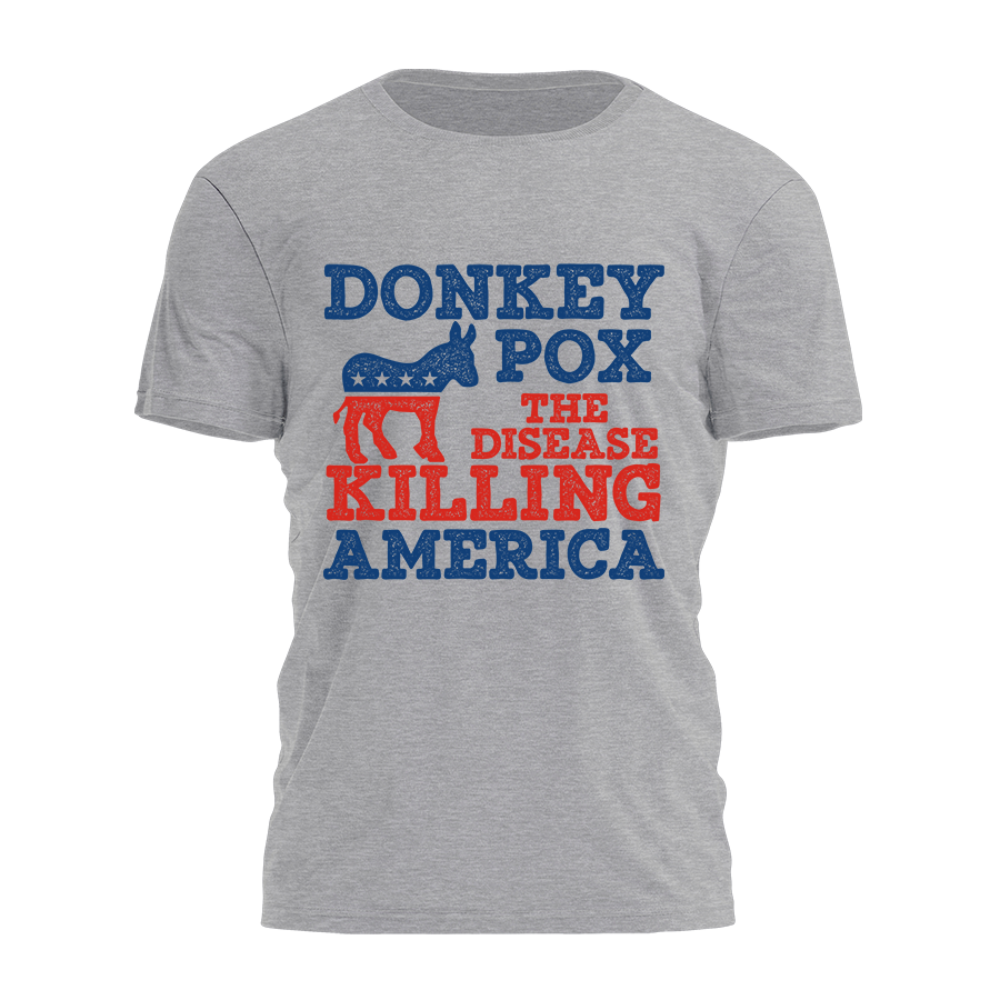 Donkey Pox: the Disease Killing America Tee - 2909