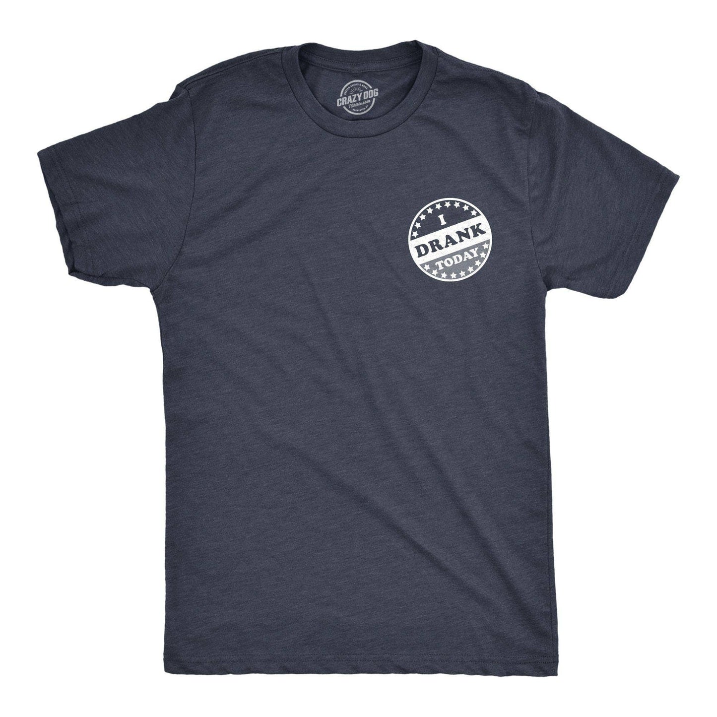 I Drank Today Men's Tshirt Drinking Graphic Tee Western T