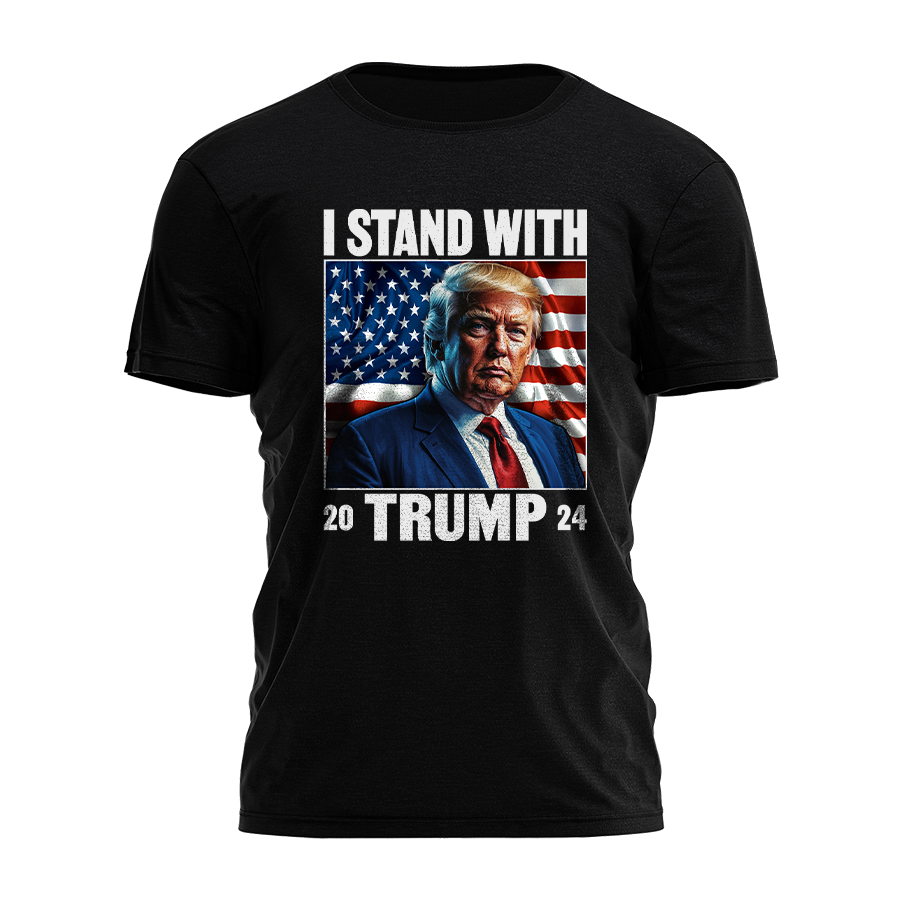 I Stand with Trump Tee - 2465