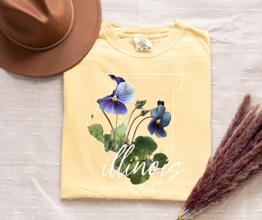 Exclusive Illinois State Flower T-Shirt