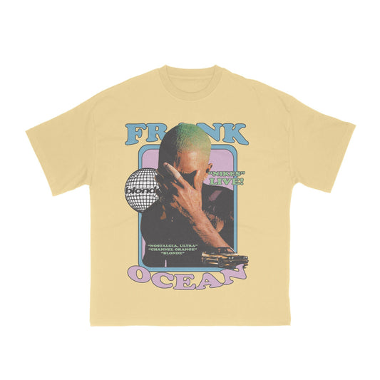 Frank Ocean Blonde Vintage Retro Graphic Tee - Y2K Style