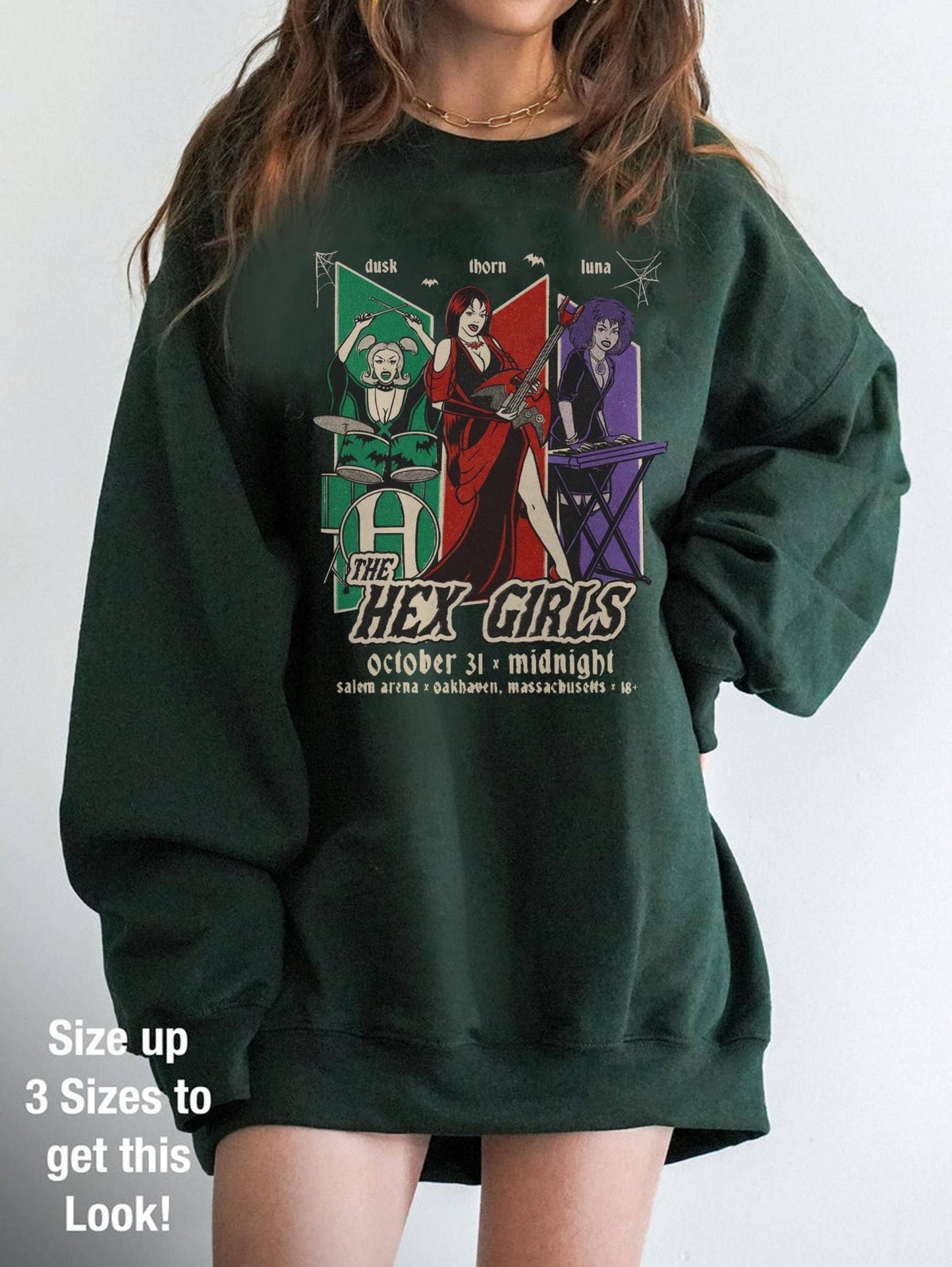 Hex Girls Rock Band Inspired Sweatshirt- Music & Fun
