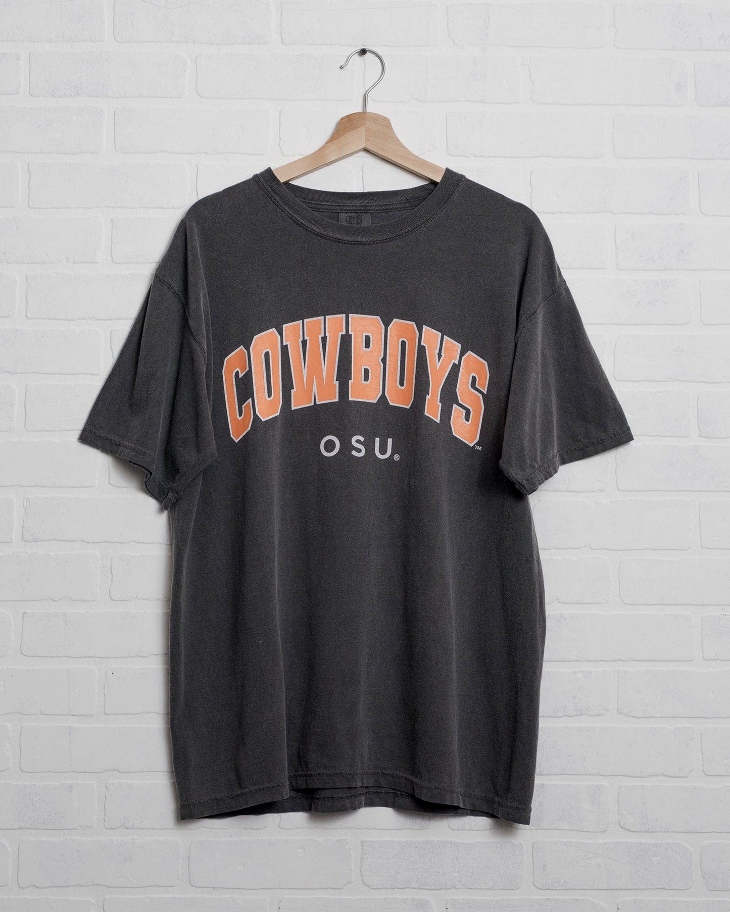 Osu Cowboys Filled Gault Pepper Comfort Colors Tee