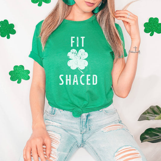 Fit Shaced Funny St Patrick's Day Shirt, St. Patrick