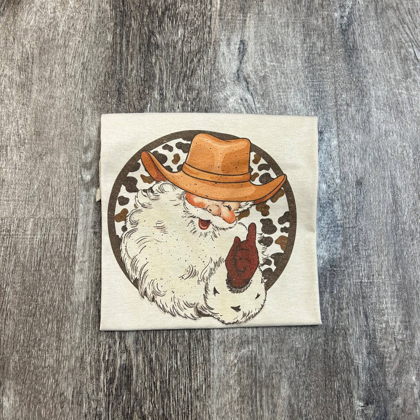 Howdy Santa On Sand Tee