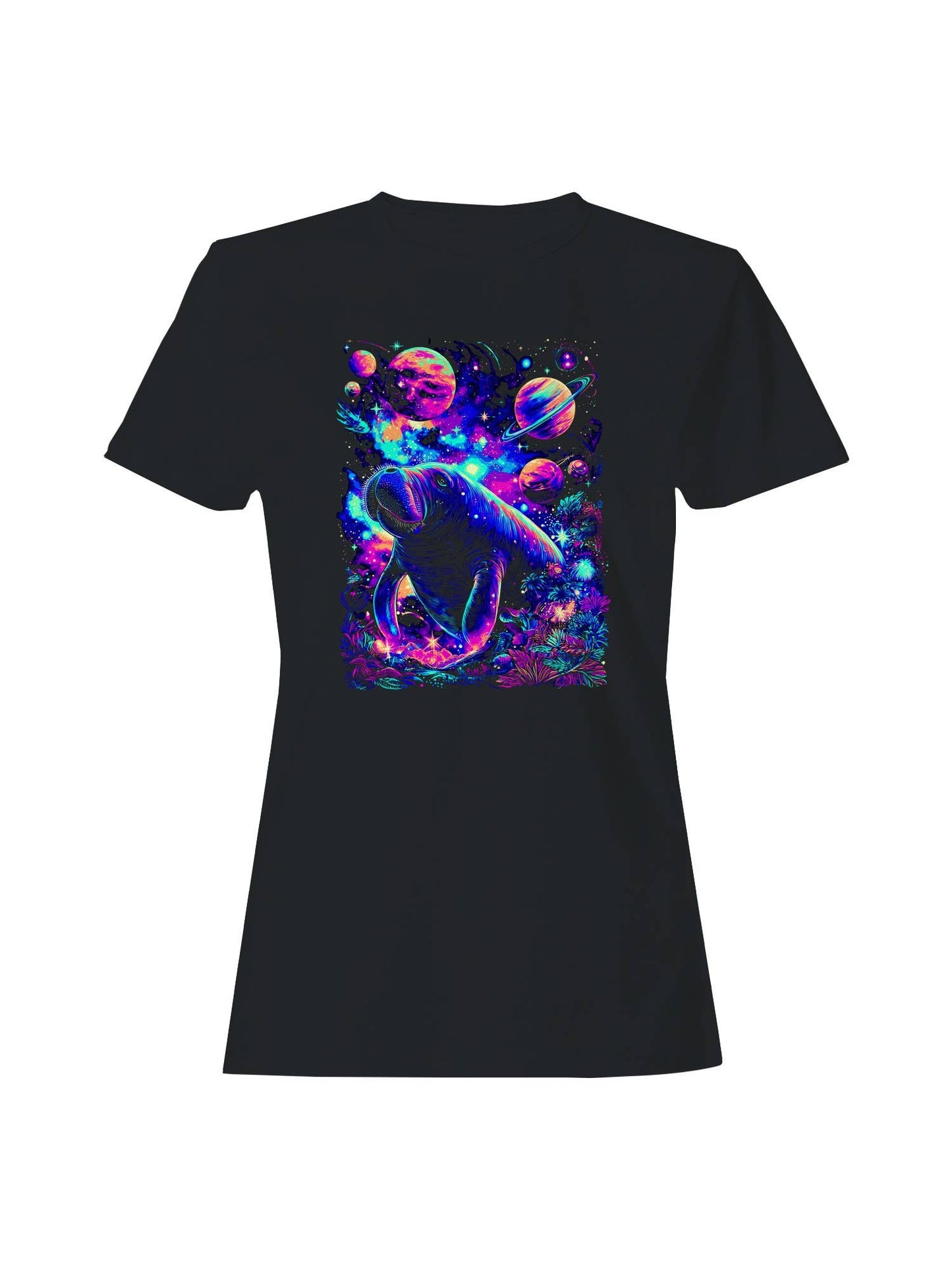Cosmic Manatee Adventure Women's T-Shirt