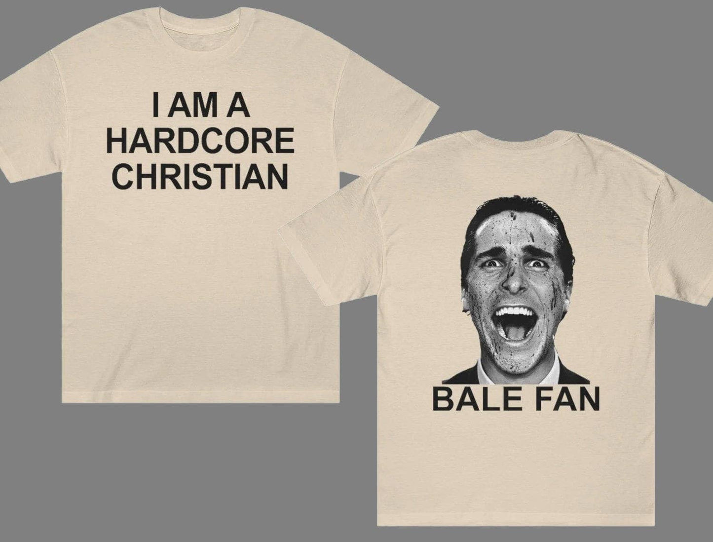 Hardcore Christian Bale Fan Sweatshirt – Aesthetic Design
