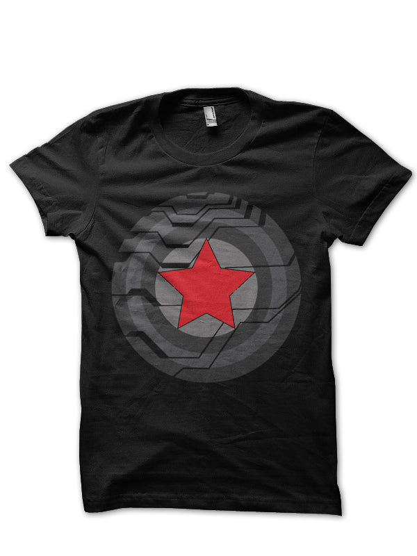 Black Panther Shield Black T-Shirt