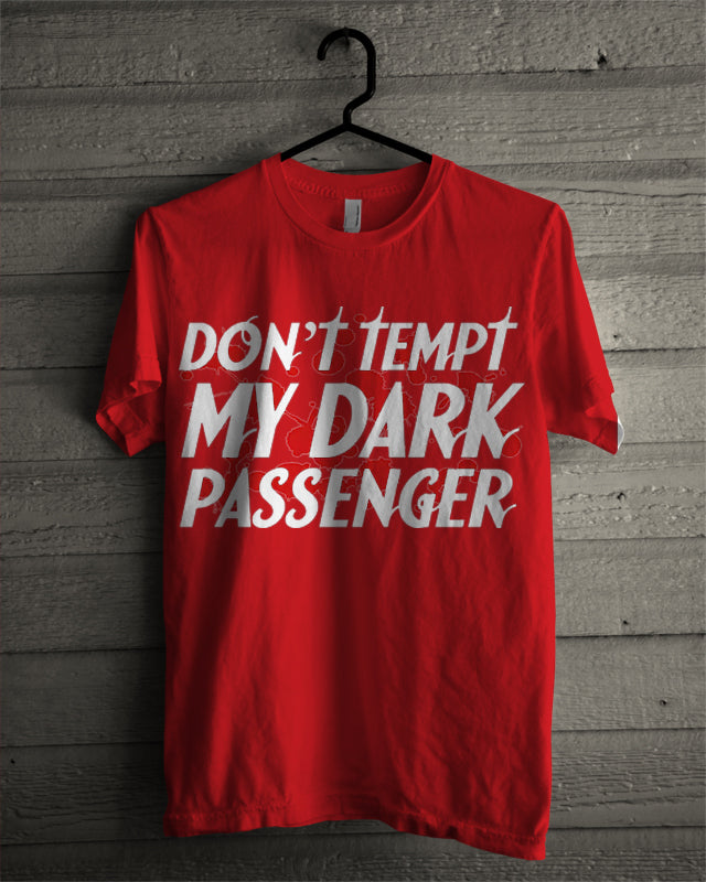 Dark Passenger Navy Blue Tee (Black & Red Available)