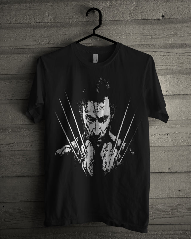 Dark Wolverine Black Tee