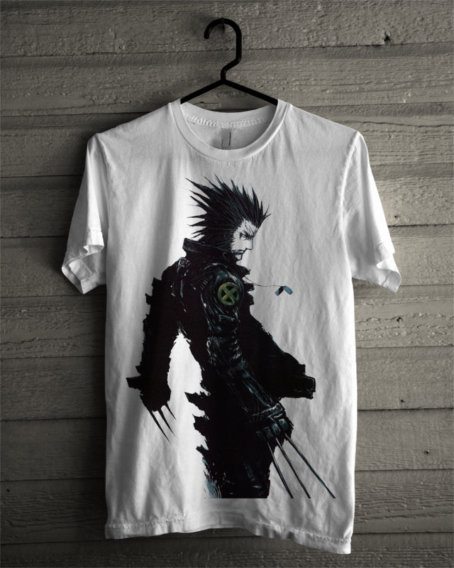 Dark Wolverine White Tee (Grey Available)